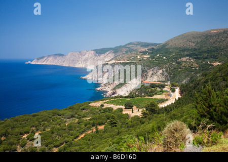Europa, Griechenland, Kefalonia, Kloster Kipoureon Stockfoto