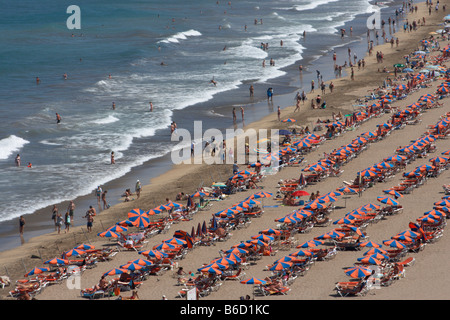 Gran Canaria: Playa Del Ingles Stockfoto