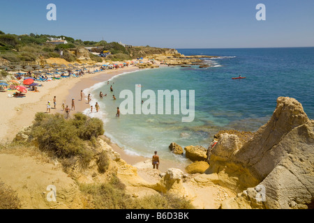 Algarve, Praia De Handbuch Lourenco, Lourenço zwischen Albufeira und Praia Da Galé Stockfoto