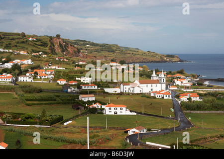 Praia Do Almoxarife in der Nähe von Horta auf Faial Insel Stockfoto