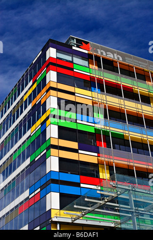 Architektur / ein modernes Bürogebäude in Melbourne, Victoria, Australien. Stockfoto