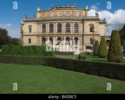 RUDOLFINUM CONCERT HALL JAN PALACE SQUARE ALTSTADT STARE MESTO PRAG TSCHECHISCHE REPUBLIK Stockfoto