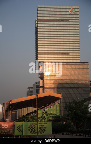 China Macao Star Welt Hotel Grand Prix steht Stockfoto