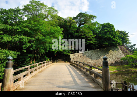 Matsue Burg Matsue City, Präfektur Shimane, Honshu, Japan Stockfoto