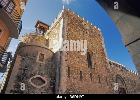 Kathedrale von San Nicola in der Provinz Messina Taormina Sizilien Italien Stockfoto