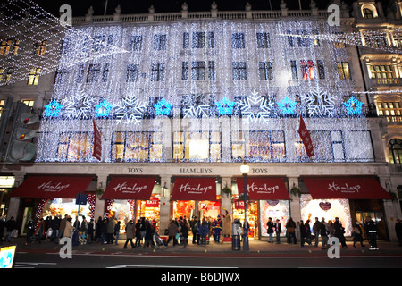 Weihnachten bei Hamleys Toy Shop Regent Street London UK Europe Stockfoto