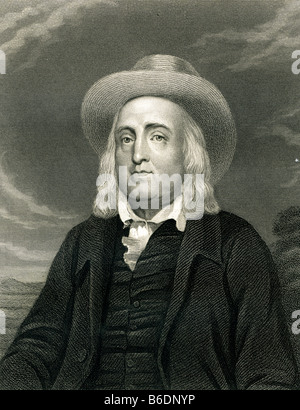 JEREMY BENTHAM 1748 – 1832 englischer Philosoph und Sozialreformer Stockfoto