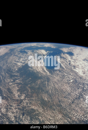 Großen Seen an der Grenze USA/Kanada vom Weltraum aus gesehen. Die großen Seen Fläche eine von fast 250.000 Quadratkilometern. Stockfoto