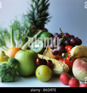 Obst und Gemüse. Stockfoto