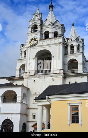 Kirche, Architektur, Glockenturm, Savvino-Storozhevsky-Kloster, Swenigorod, Goldener Ring, Moscow Region, Russland Stockfoto