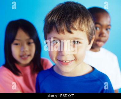 Gruppe von Kindern. Stockfoto
