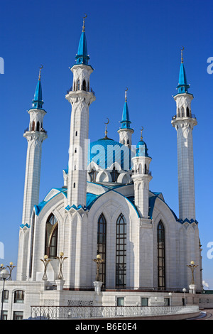 Moderne Sharif Moschee in Kazan Kremlin, Tatarstan, Russland Stockfoto