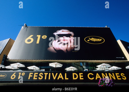 Cannes Film Festival Palast Stockfoto