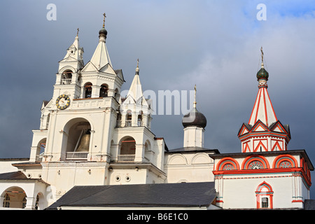 Kirche, Architektur, Glockenturm, Savvino-Storozhevsky-Kloster, Swenigorod, Goldener Ring, Moscow Region, Russland Stockfoto