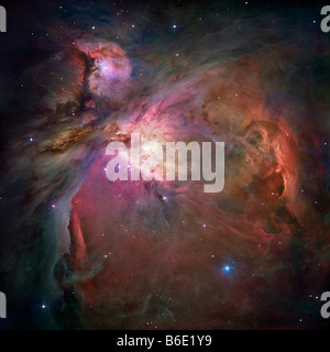 Hubble Space Telescope Mosaik aus der Orion-Nebel (M42; NGC 1976) Stockfoto