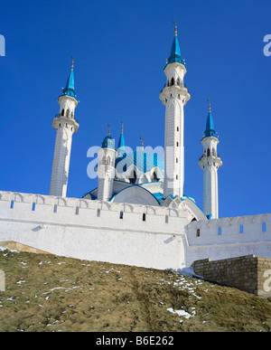 Moderne Sharif Moschee in Kazan Kremlin, Tatarstan, Russland Stockfoto