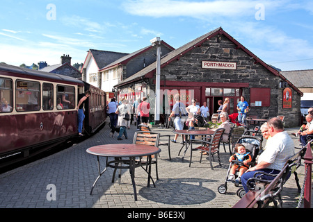 1803 Porthmadog Gwynedd Nordwales Stockfoto