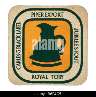 Carling black Label royal Toby Piper Export Jubiläum stout Stockfoto