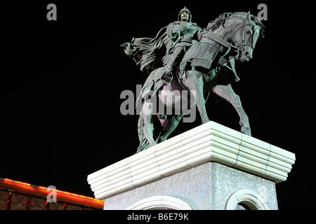 Denkmal für Prinz Dmitry Donskoi, Kolomna, Gebiet Moskau, Russland Stockfoto