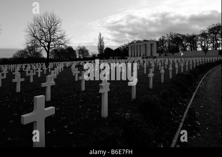 Amerikanischen Friedhof Madingley in der Nähe von Cambridge, Denkmal Stockfoto