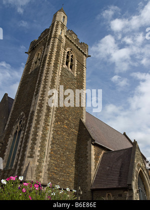 St. Marien Kirche ABERAVON, Website von RICHARD LEWIS 'DIC PENDERYN' Grab PORT TALBOT Wales Stockfoto