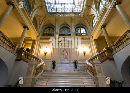 Innerhalb der Geschichte Stadtmuseum Museo Histórico Municipal im Rathaus Valencia Spanien Stockfoto