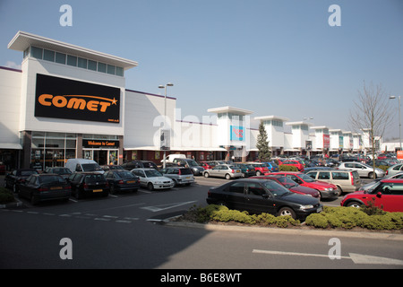 Cambridge schließen Retail Park, Aylesbury, betrieben von The Junction. Stockfoto