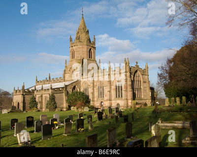 Kirche St. Bartholomew, Tong, Shropshire, England Stockfoto