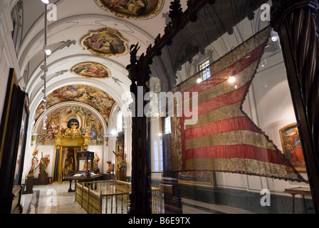 Innerhalb der Geschichte Stadtmuseum Museo Histórico Municipal im Rathaus Valencia Spanien Stockfoto