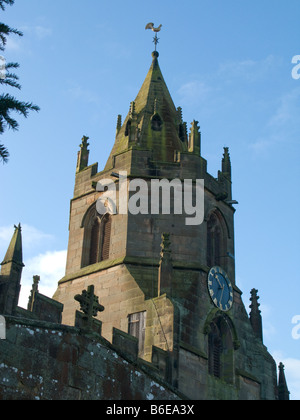 Tong Kirche (St. Bartholomäus), Shropshire, England. Stockfoto