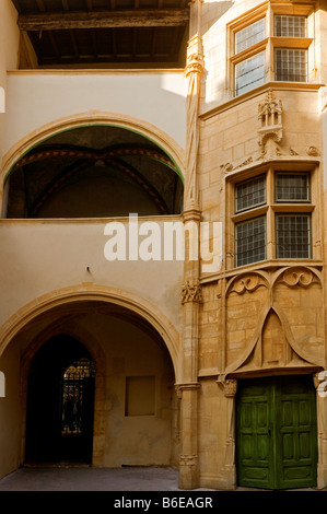 CHAMARIER S HAUS SAINT JEAN STREET LYON RHONE FRANKREICH Stockfoto