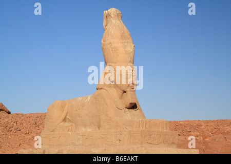 Wadi es-sebua Stockfoto