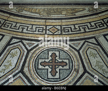 Mosaiken von Nelsons Grab, Saint-Paul Kathedrale Stockfoto