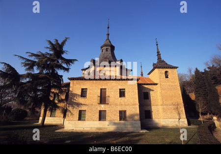 Ermita De La Virgen del Puerto Eremitage, neben Segovia Brücke, Madrid, Spanien Stockfoto