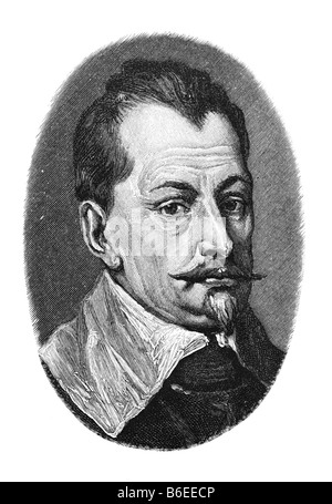 Albrecht Wenzel Eusebius von Waldstein, 24. September 1583 Hermanitz, Boehmen - 25. Februar 1634 Eger Herzog Friedland, Mecklenburg Stockfoto
