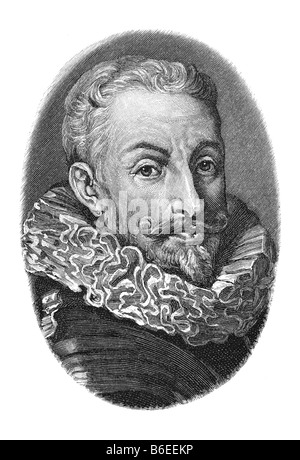 Johann Tserclaes Graf von Tilly, Holländer Johan ' t Serclaes, 1559 Schloss Tilly, Villers-la-Villet - 30. April 1632 in Ingolstadt Stockfoto