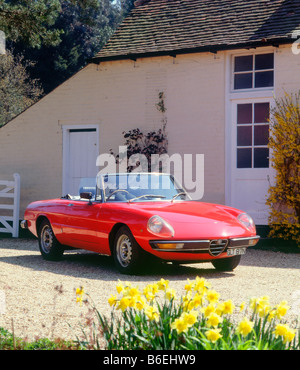 1975-Alfa Romeo GTV 2000 Spyder Stockfoto