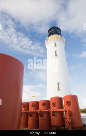 Der Mull of Galloway Leuchtturm am südlichsten Zipfel Schottlands UK Stockfoto