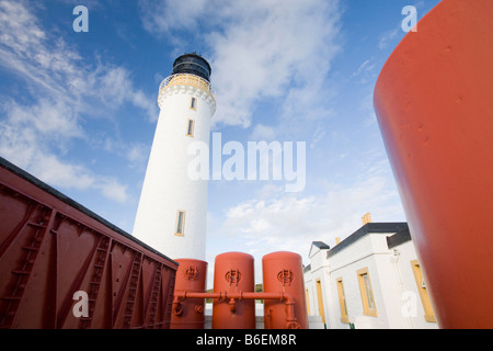 Der Mull of Galloway Leuchtturm am südlichsten Zipfel Schottlands UK Stockfoto
