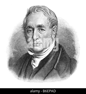 George Stephenson, 9. Juni 1781 Morgen in der Nähe von Newcastle Upon Tyne, Northumberland - 12. August 1848 Tapton Haus in der Nähe von Chesterfield Stockfoto