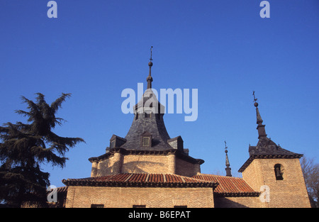 Ermita De La Virgen del Puerto Eremitage, neben Segovia Brücke, Madrid, Spanien Stockfoto