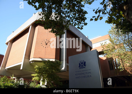 Kensington Town Hall, London Stockfoto