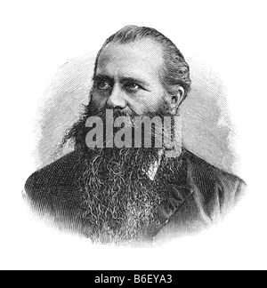 Karl Robert Eduard von Hartmann, 23. Februar 1842 Berlin - 5. Juni 1906 Berlin Stockfoto