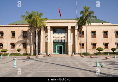 Hotel de Ville in Marrakesch, Marokko Stockfoto