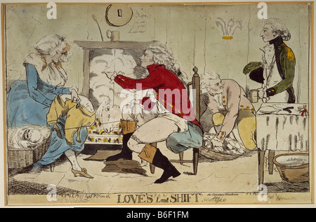 Love es Last Shift Stockfoto