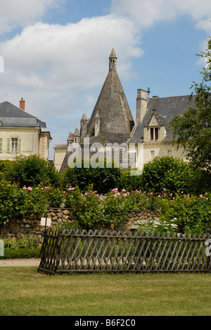 Königliche Abtei von Fontevraud das romanische Küchen Maine et Loire-Anjou-Frankreich-Loire-Tal Stockfoto