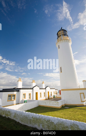 Der Mull of Galloway Leuchtturm am südlichsten Zipfel Schottlands UK Stockfoto