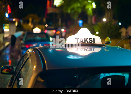 Taxi, Kuta, Bali, Indonesien, Asien Stockfoto