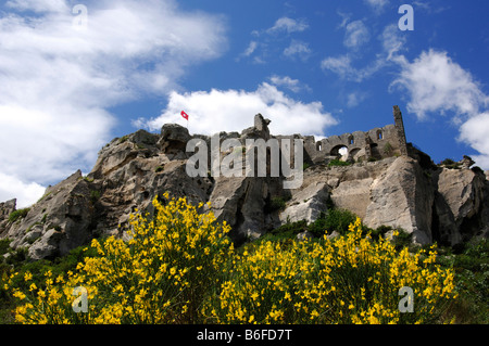 Festung von Les Baux de Provence, Provence, Frankreich, Europa Stockfoto