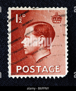 König Edward VIII des Vereinigten Königreichs (1936), Briefmarke, UK Stockfoto